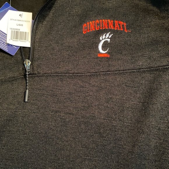 Champion University of Cincinnati quarter zip - Picture 2 of 4